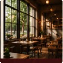 Interior cafe